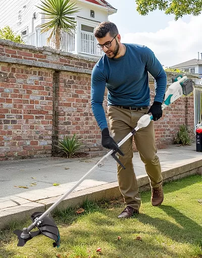 Cordless grass trimmer