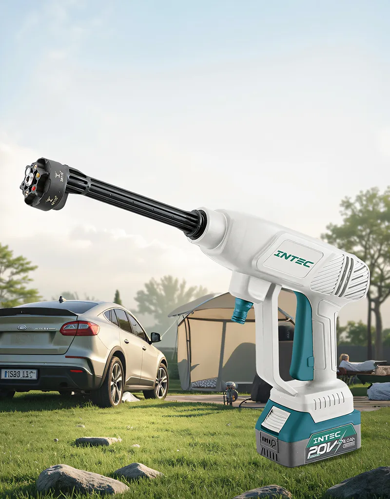 Cordless car washer